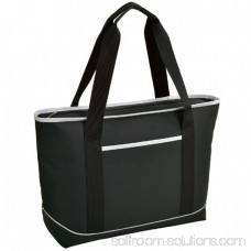 Picnic at Ascot Bold Insulated Large Picnic Tote - Navy and White